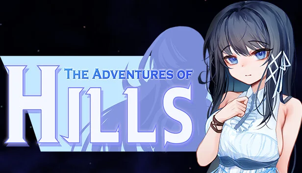 The Adventures of HILLS Steam store capsule artwork featuring Hills in Gadola